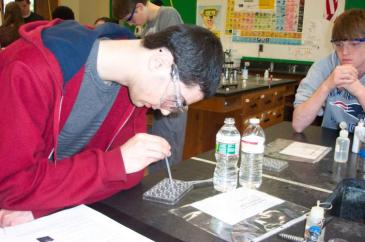 Students participate in inquiry based science in 2012-13 MDEF funded effort The Water Quality Project. Click to read more about it.