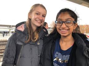 photo of two students